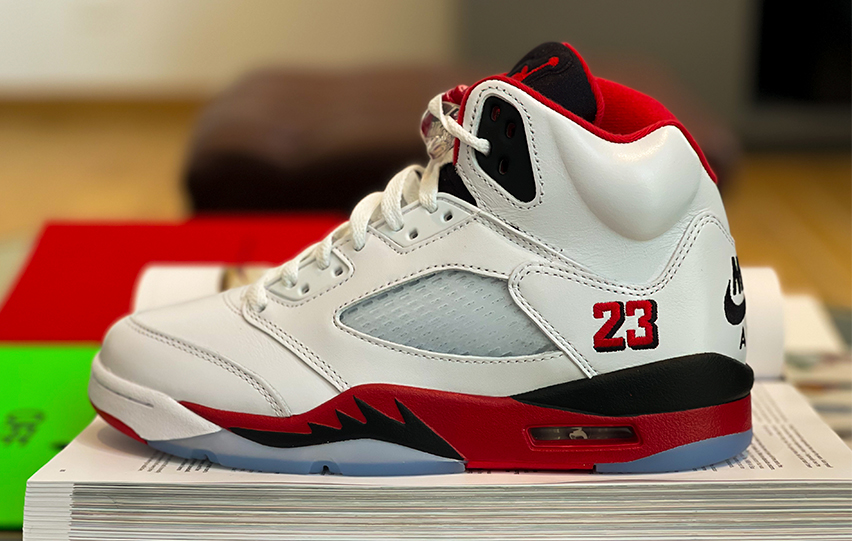 aj5 fire red 6