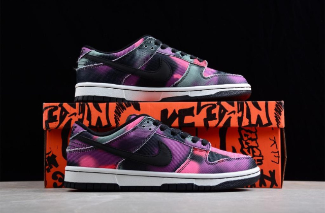 Nike Dunk Low Graffiti Pink (3)
